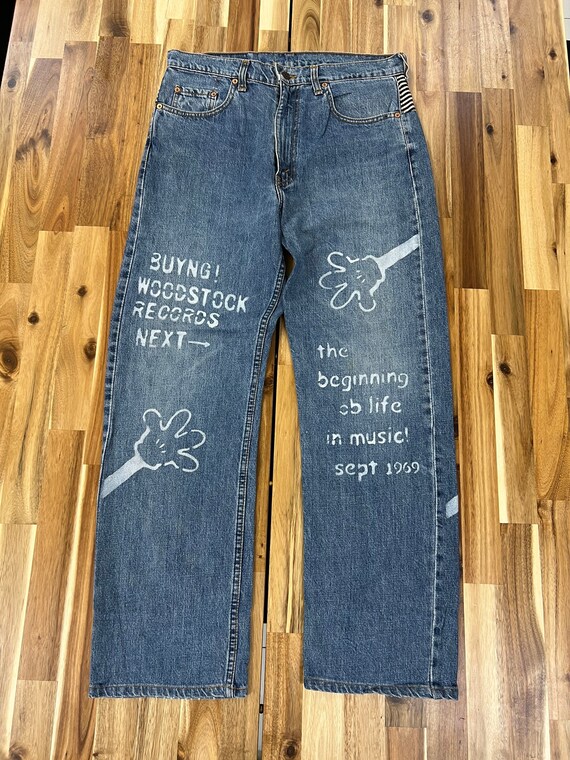 Levi's mickey best sale jeans