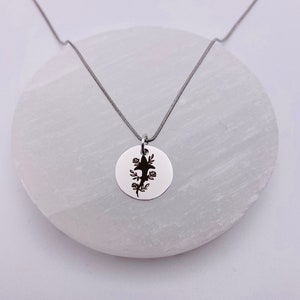 Dainty Layering Necklace, Floral Shark Necklace, Shark Jewelry, Ocean Jewelry, Nautical Jewelry, Shark Necklace
