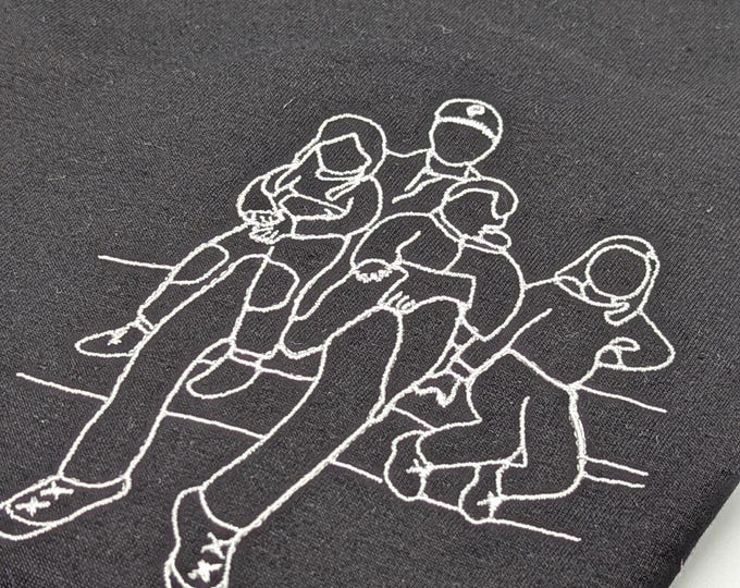 Papa Personalisierter bestickter Sweatshirt , Vatertagsgeschenk Fotostickerei Art-Foto  Familien Hoodie, Weihnachtsgeschenk, Papa Geschenk