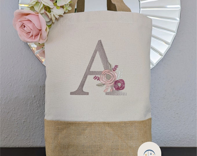 Tasche personalisiert Weihnachtsgeschenk Hebamme Jutebeutel Geburtstag für Mama Oma Freundin Tante, Personalisierbare Baumwoll Umhängetasche