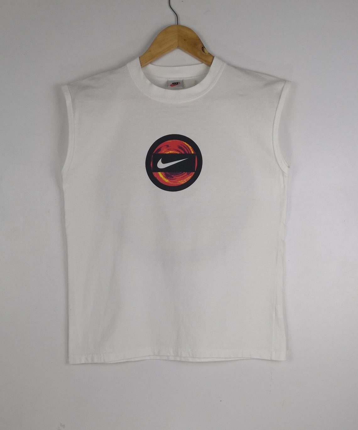 Vintage 90s Nike T-Shirt Big Logo Nike Swoosh Est 1971 | Etsy