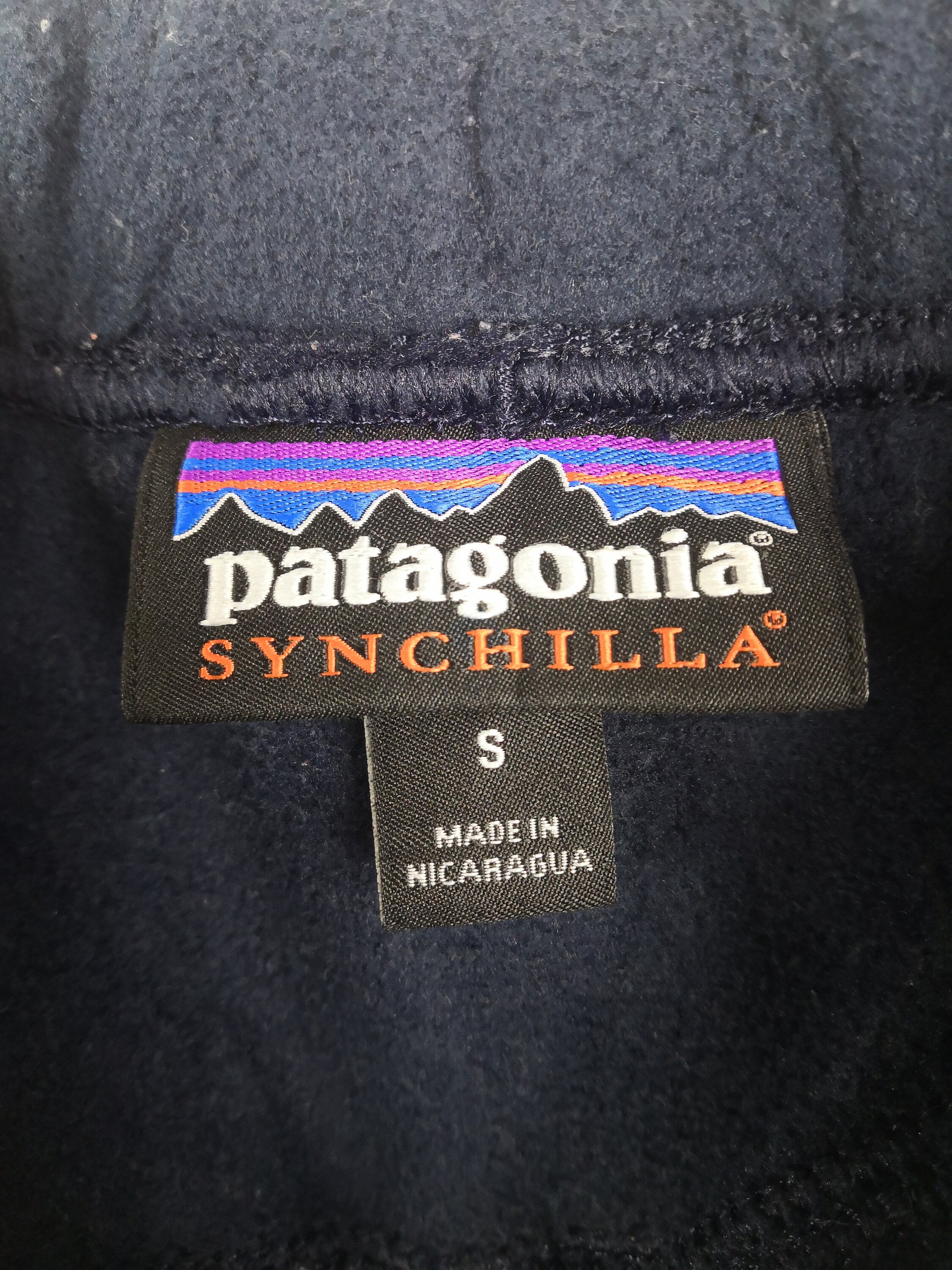 Vintage Patagonia Synchilla Snap-T Fleece Pants Navy Blue | Etsy