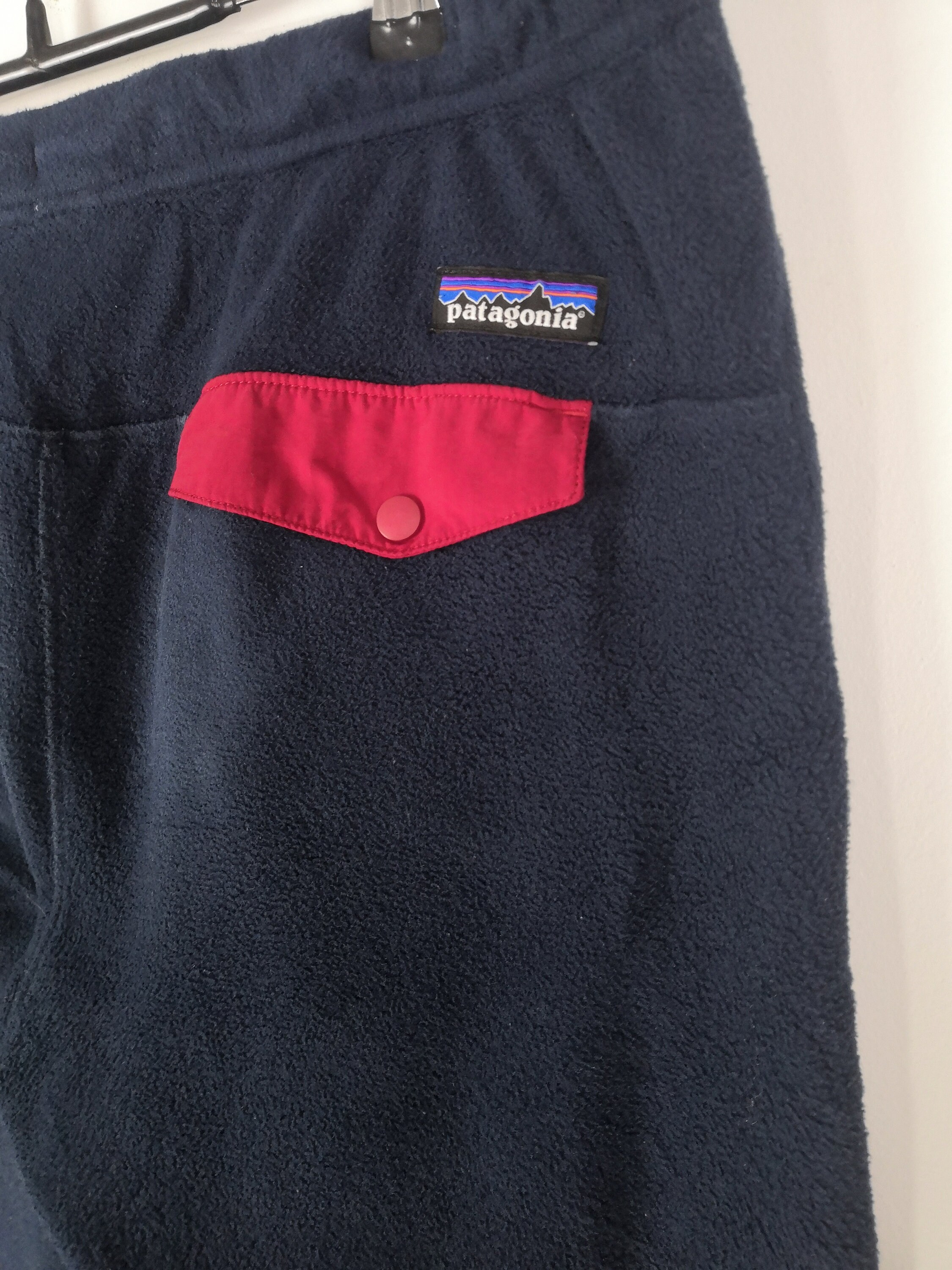 Vintage Patagonia Synchilla Snap-T Fleece Pants Navy Blue | Etsy
