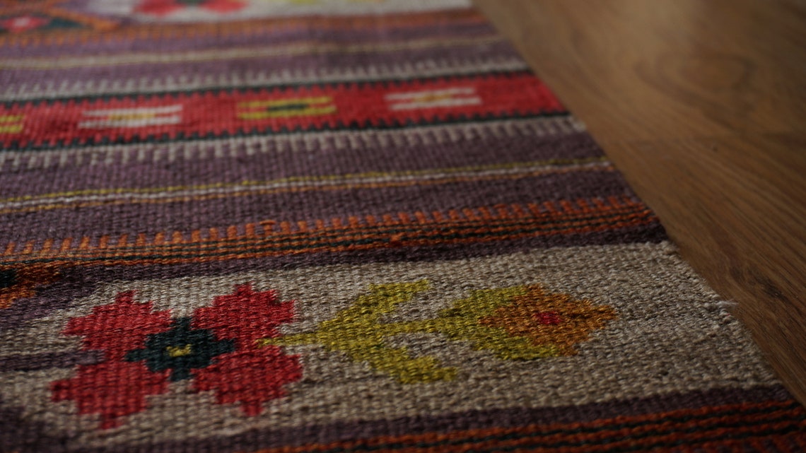 Vintage Rug Runner Rug Home Decor Carpet Decorative Hallway Etsy