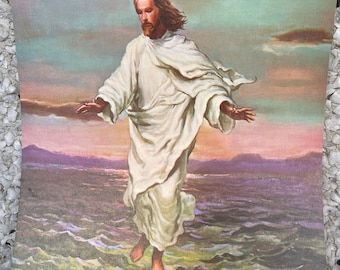 Vintage Jesus print
