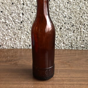 Vintage Mietet Bernstein Flasche