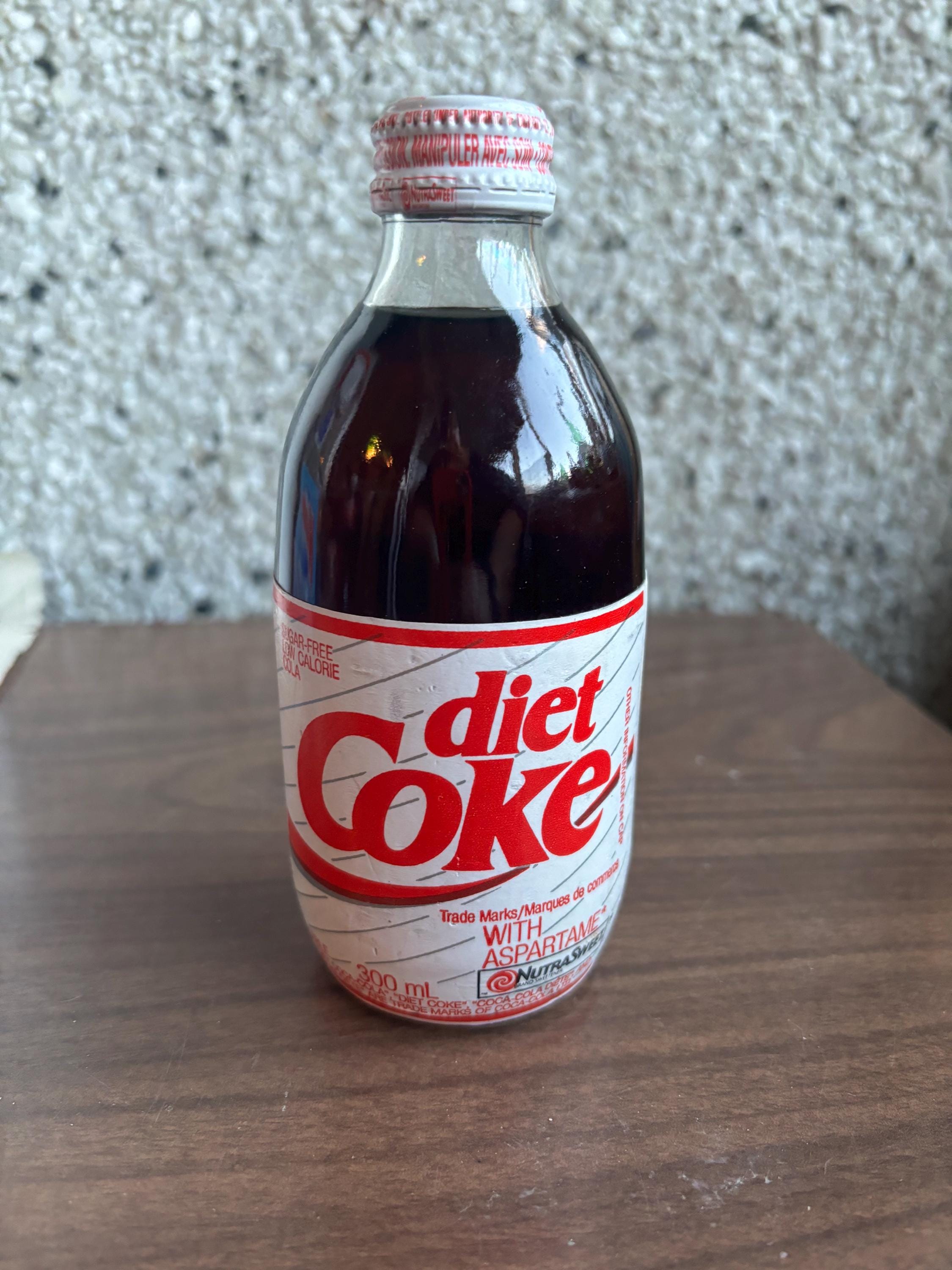 Vintage 300ml Diet Coca-cola Glass Bottle - Etsy