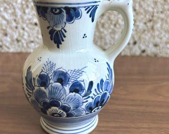 ヴィンテージ デルフト オランダ製 水差し - Etsy 日本
