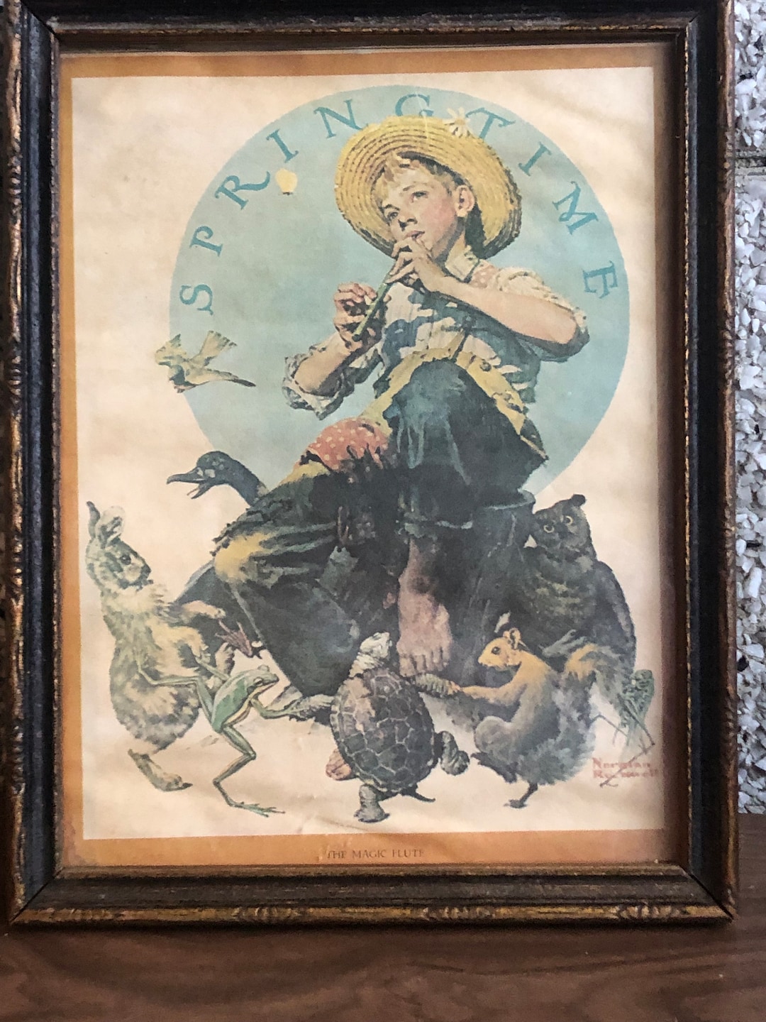 Vintage Norman Rockwell Print Ad Etsy