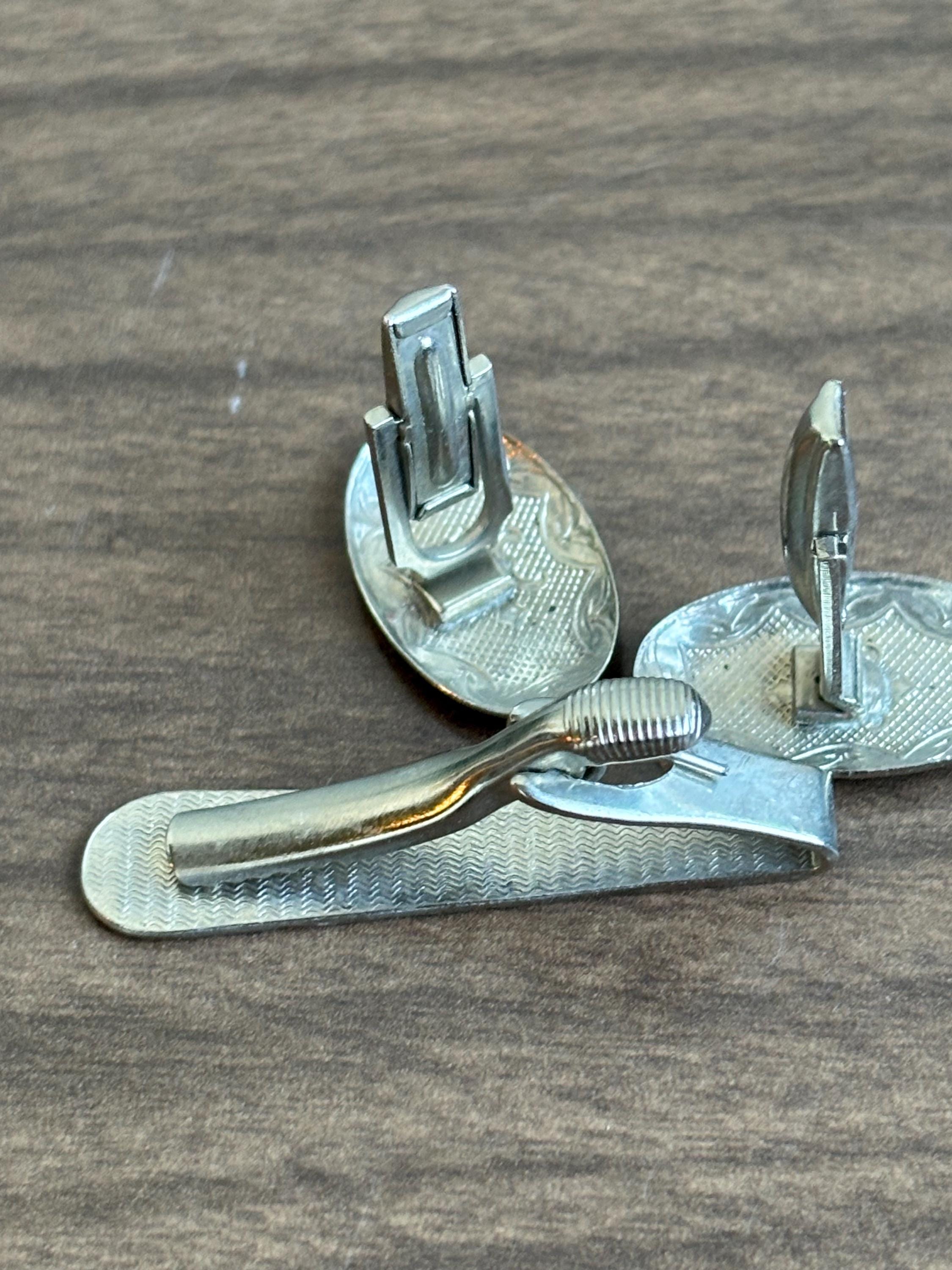 ヴィンテージのネクタイピンとカフスボタン - Etsy 日本