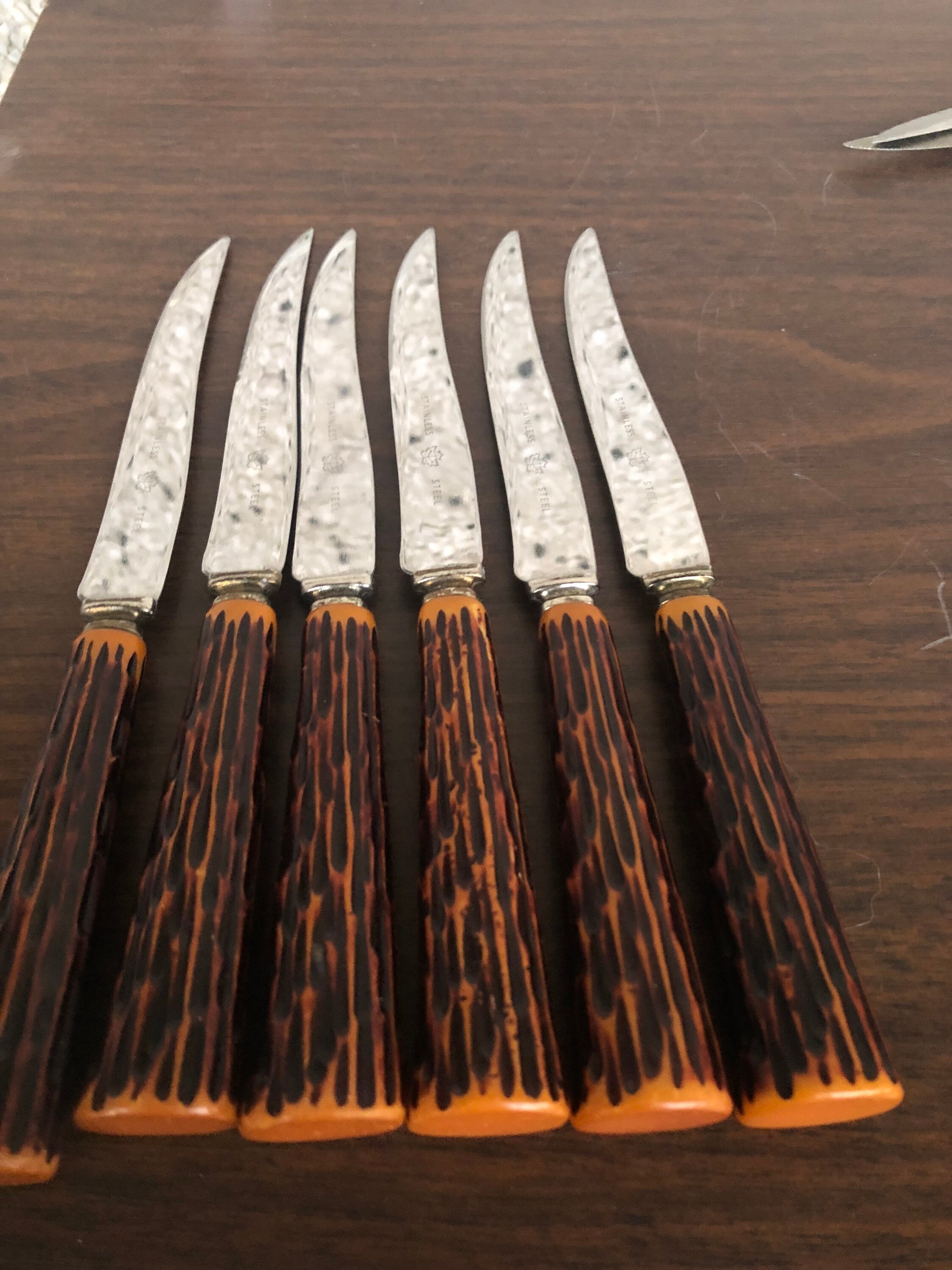 Vintage steak knives deals
