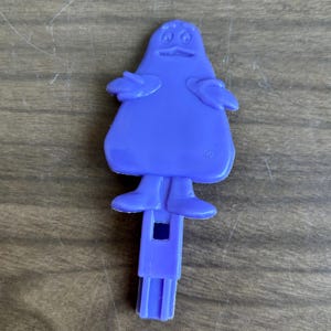 vintage McDonalds grimace clip 1981