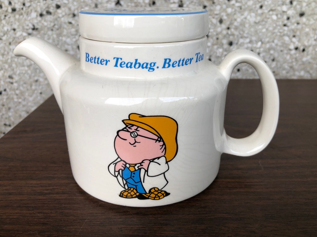 Vintage Tetley Teapot Etsy