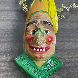 Vintage corn German festival souvenir
