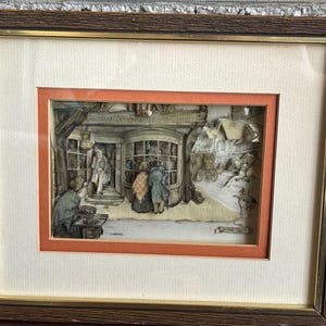 Anton pieck 3d shadow box - Etsy 日本