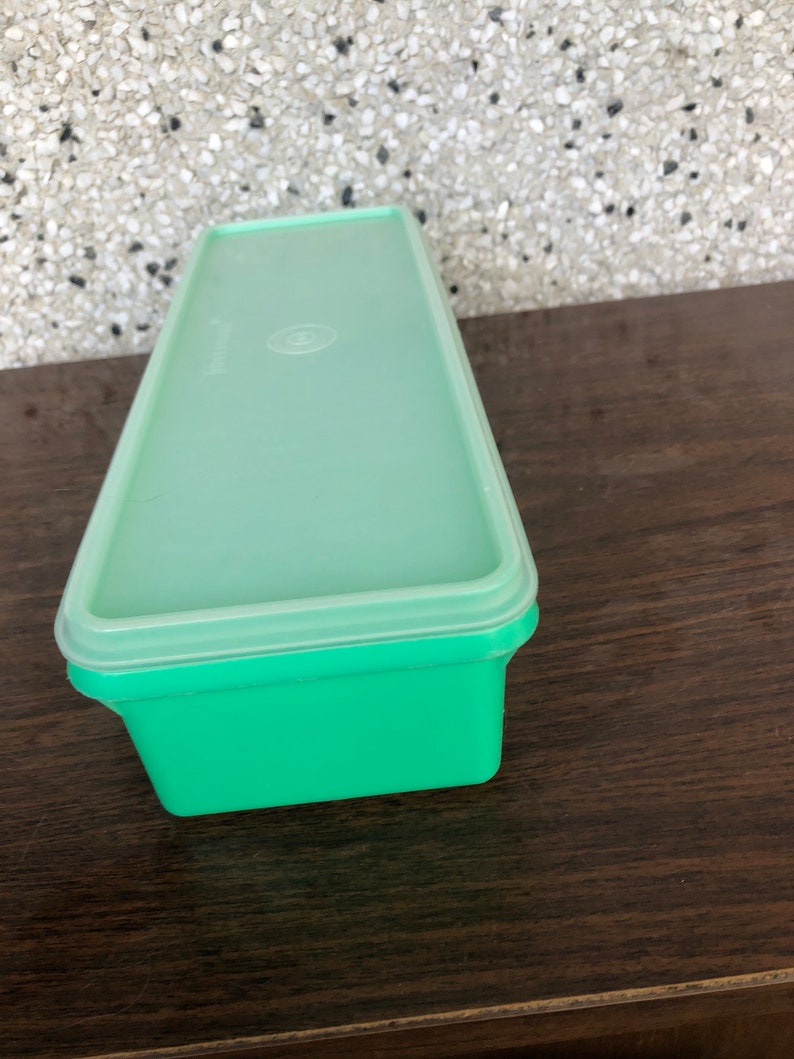 Vintage Jadeite Tupperware Crisper Bin Etsy