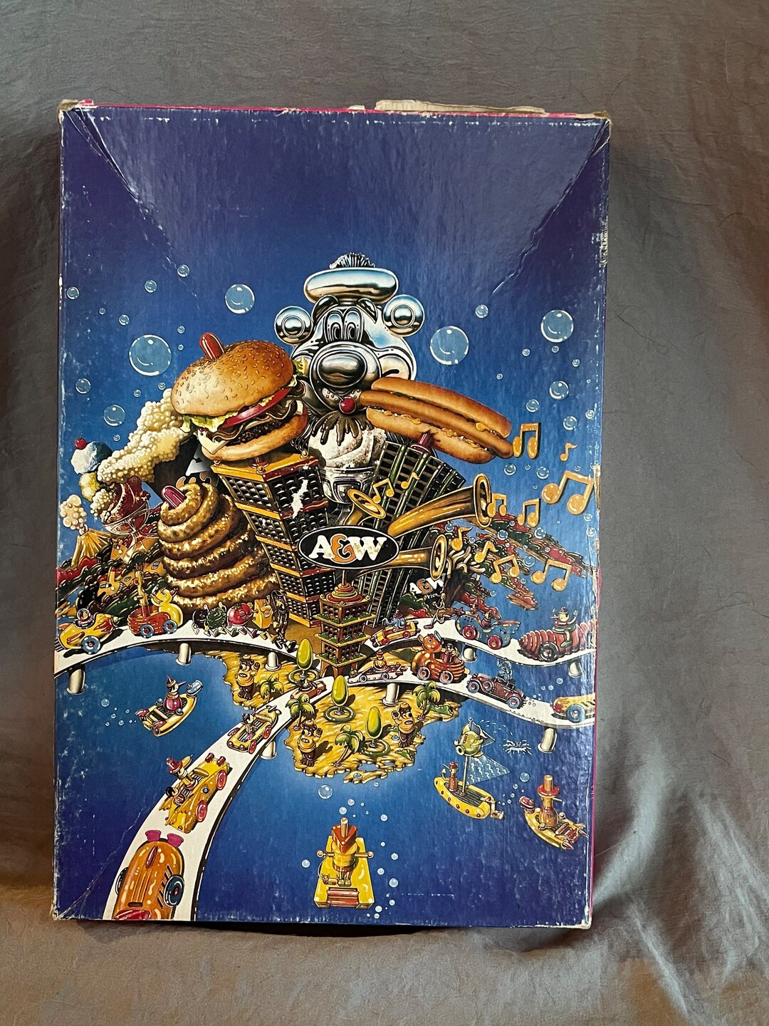 Vintage A&W Root Beer City Puzzle, 1984 (complete) - Etsy