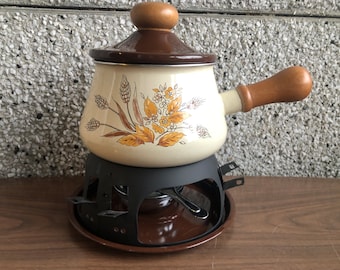 vintage fondue pot from Japan