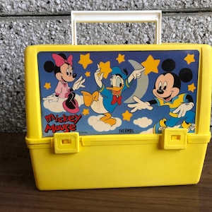 Micky Maus Thermoskanne Lunchbox gelb