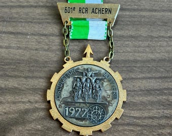 1977 German archery medal