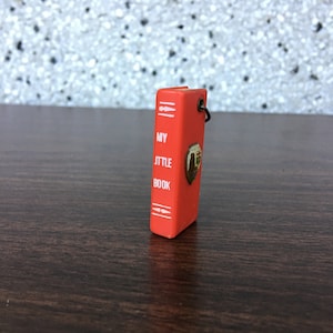 Vintage mini Manitoba Address and Phone Number Book Key Chain