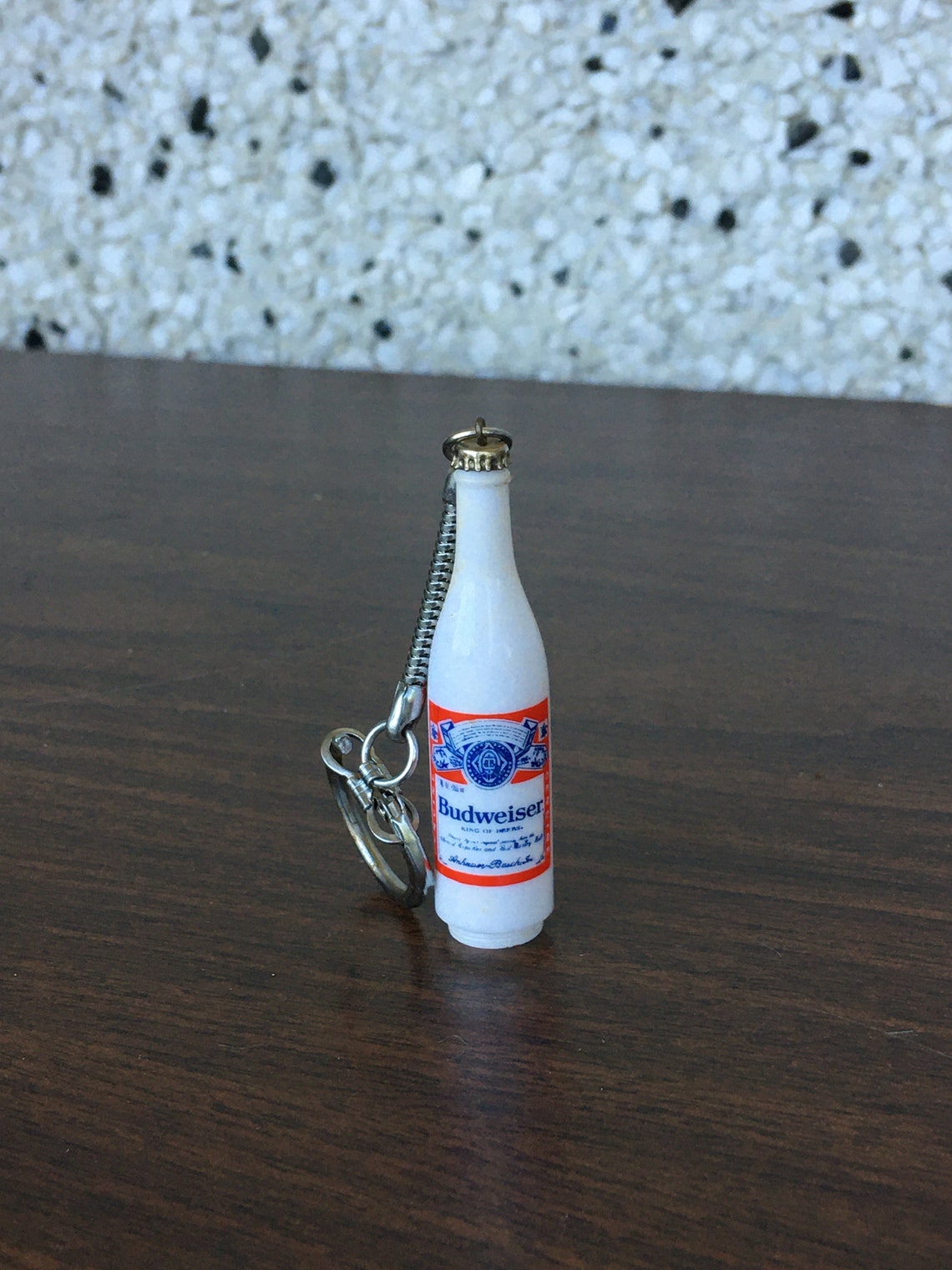 Vintage Mini Budweiser Beer Key Chain (with Pen) - Etsy