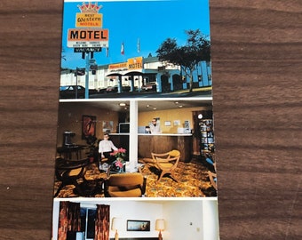 Vintage 70’s Victoria British Columbia best western inntown inn postcard