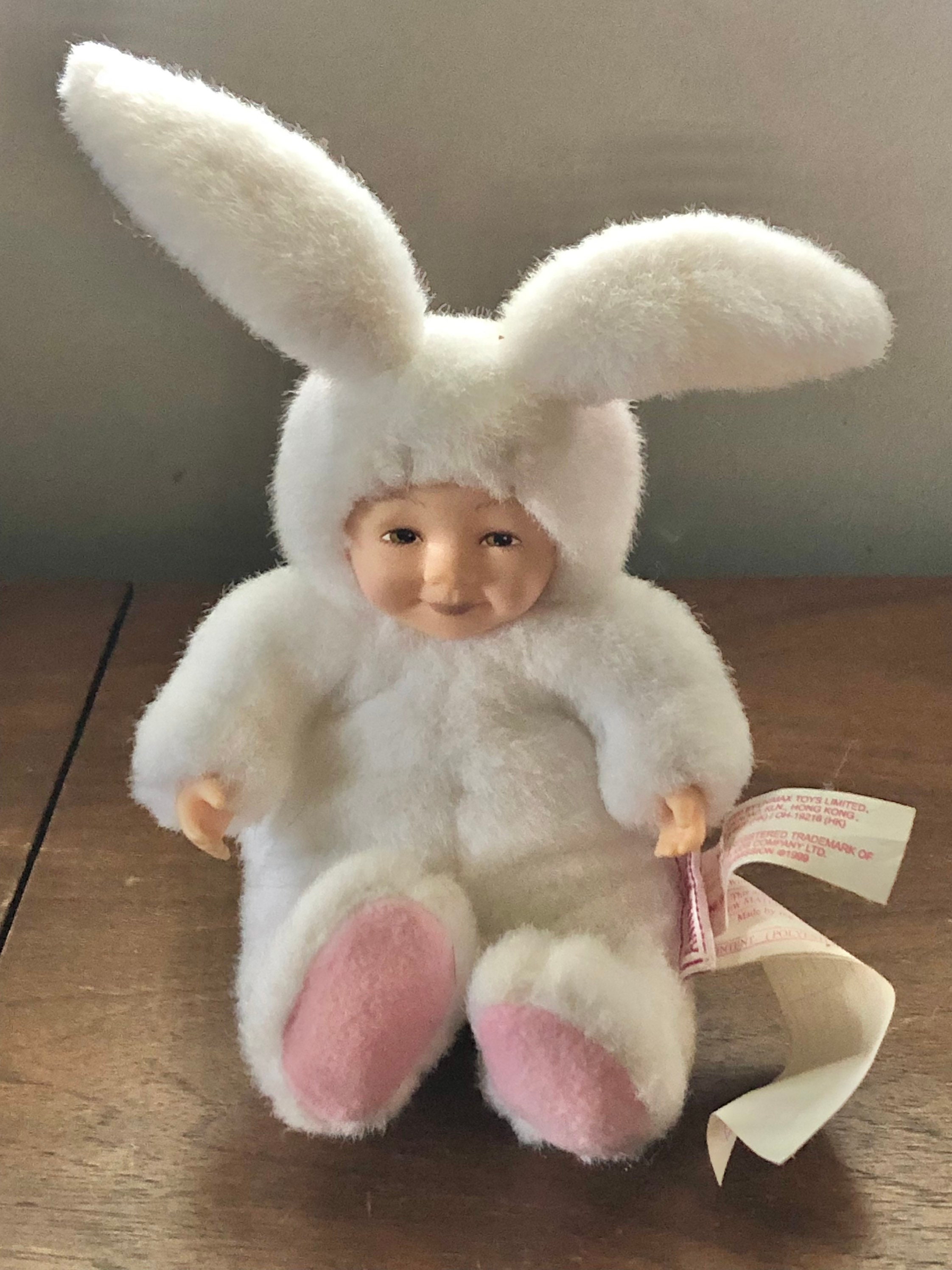 Anne geddes 2025 baby bunny doll