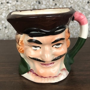Vintage miniature Toby mug