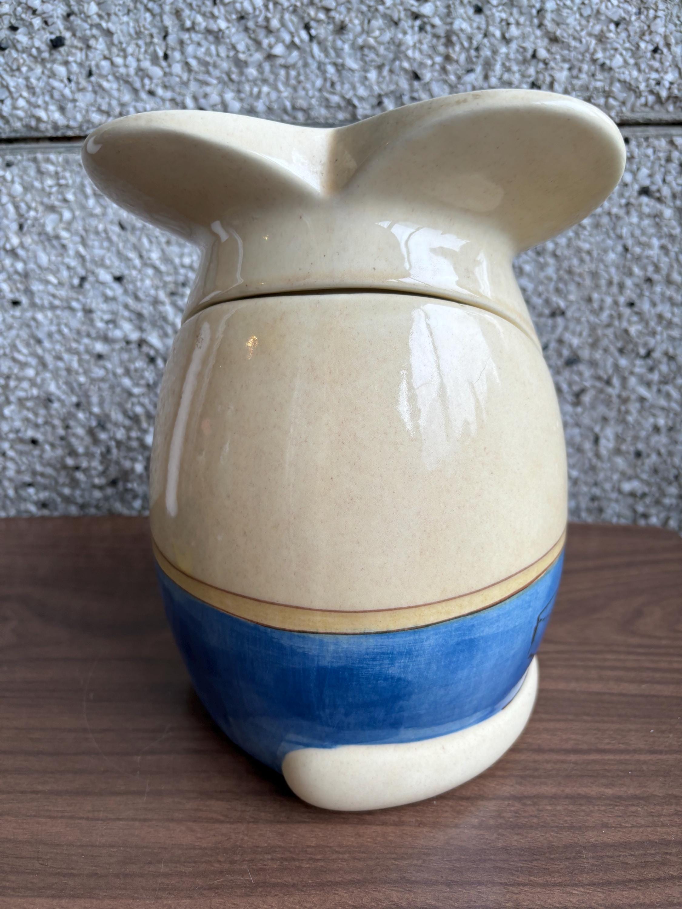 Vintage Mouse Cookie Jar - Etsy