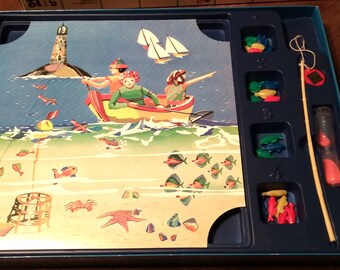 La Peche De Mako - Vintage Fishing Board Game - UK