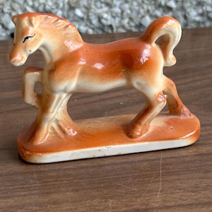 vintage horse figurine