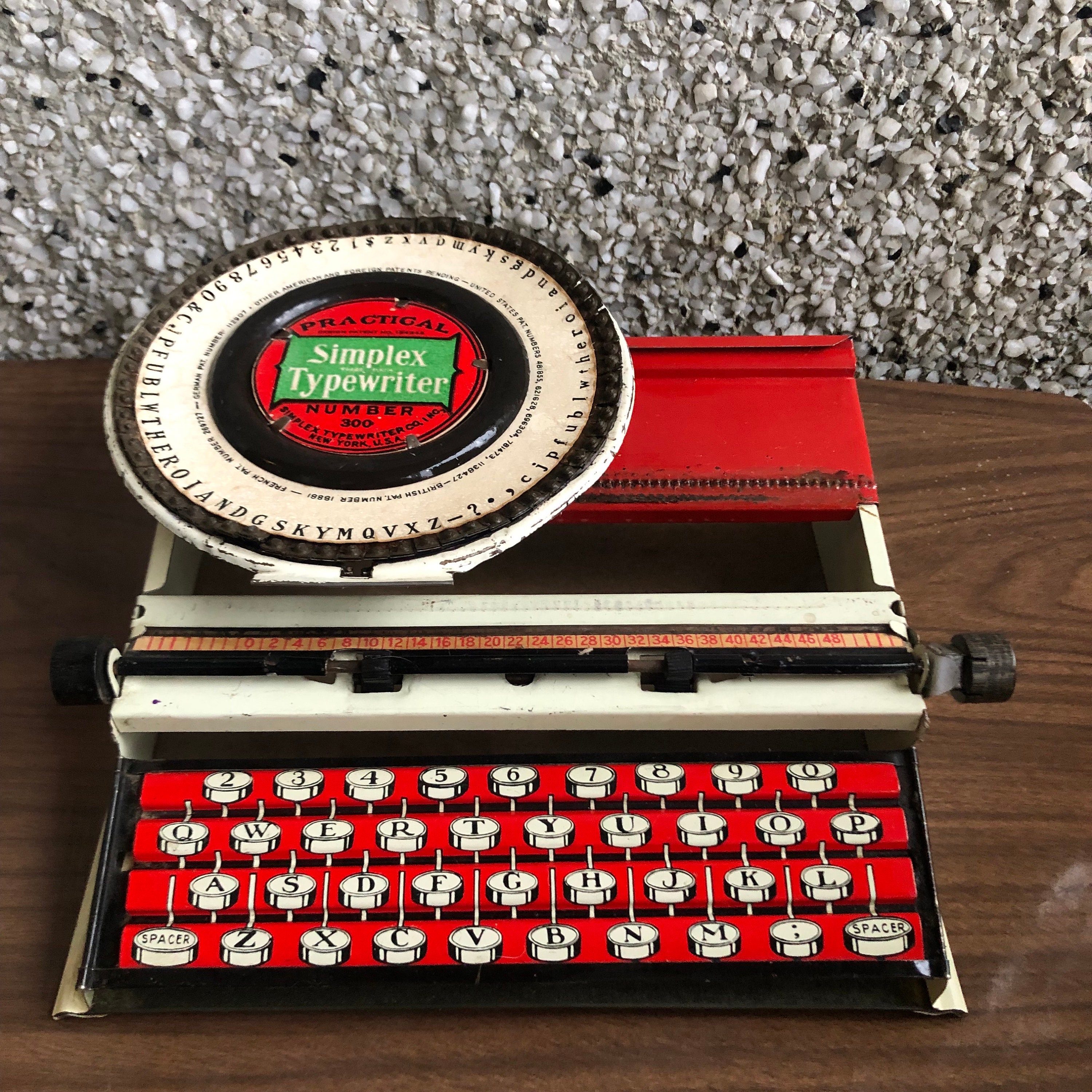 アンティーク】Simplex Typewriter ヴィンテージタイプライター