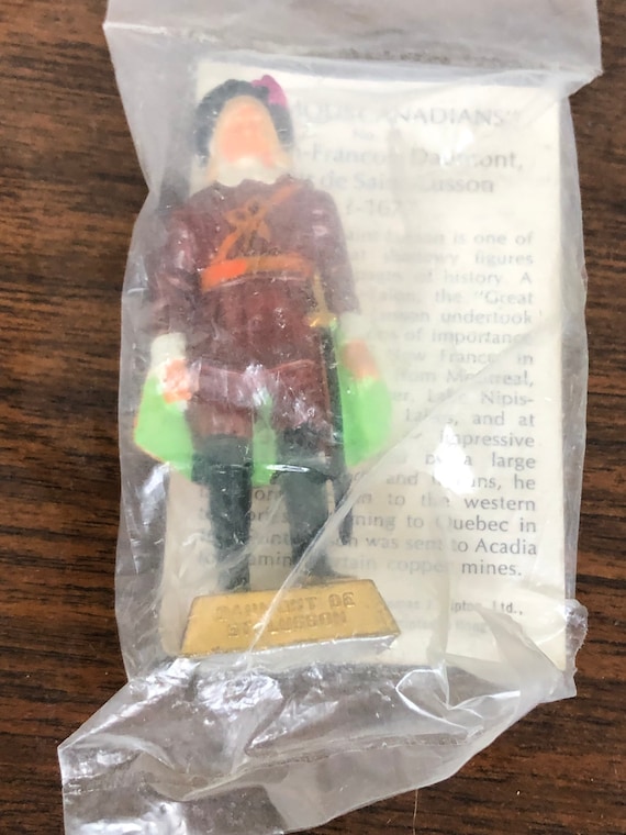 Famous Canadians Vintage Lipton Figurine 21 Simon Francois Etsy