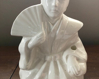 Vintage Japan tiki mug samurai