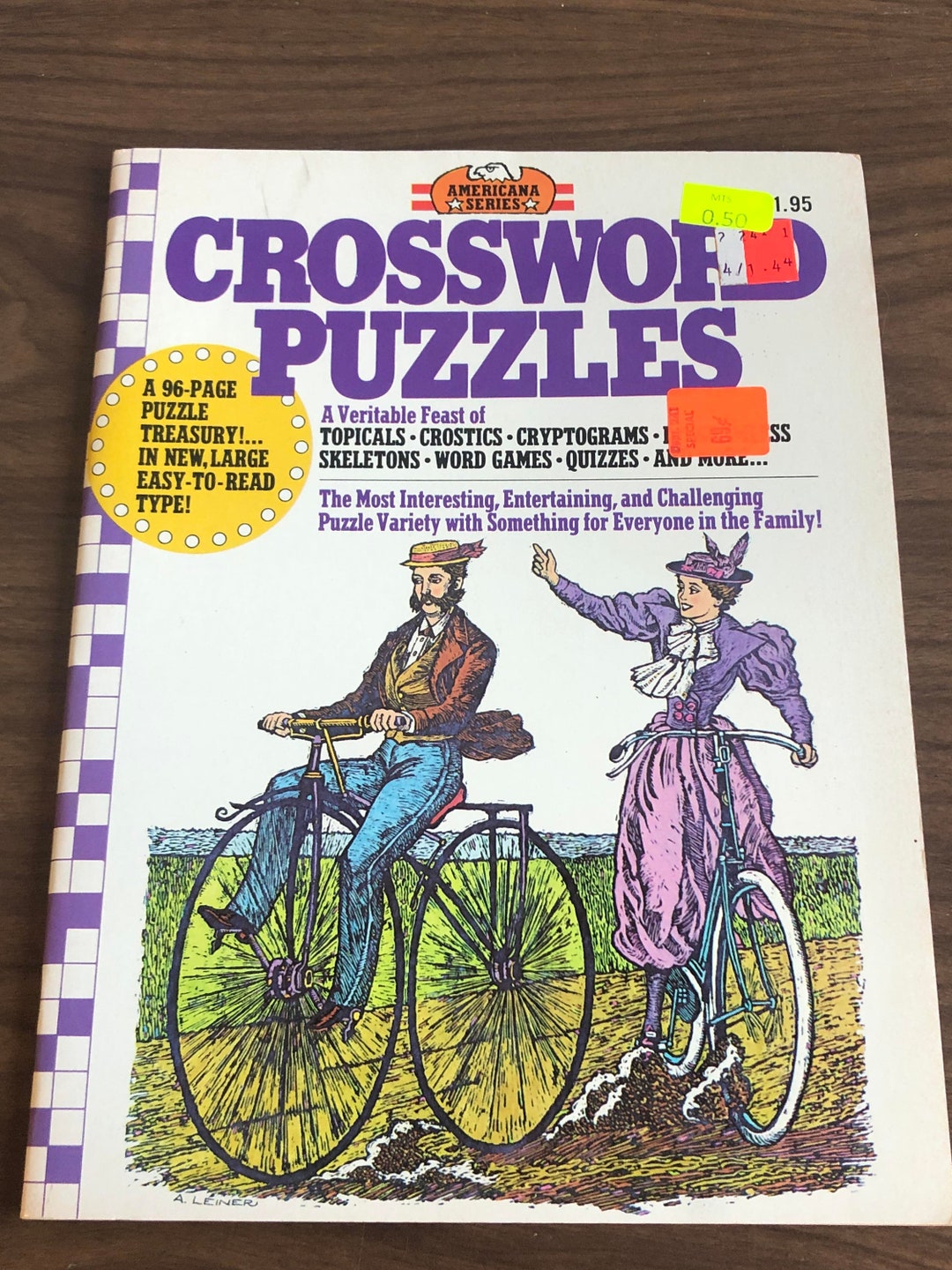Vintage Crossword Puzzle Magazine 1972 American Series Etsy