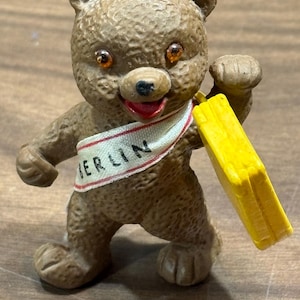 Berlin Bear Figurine - Etsy