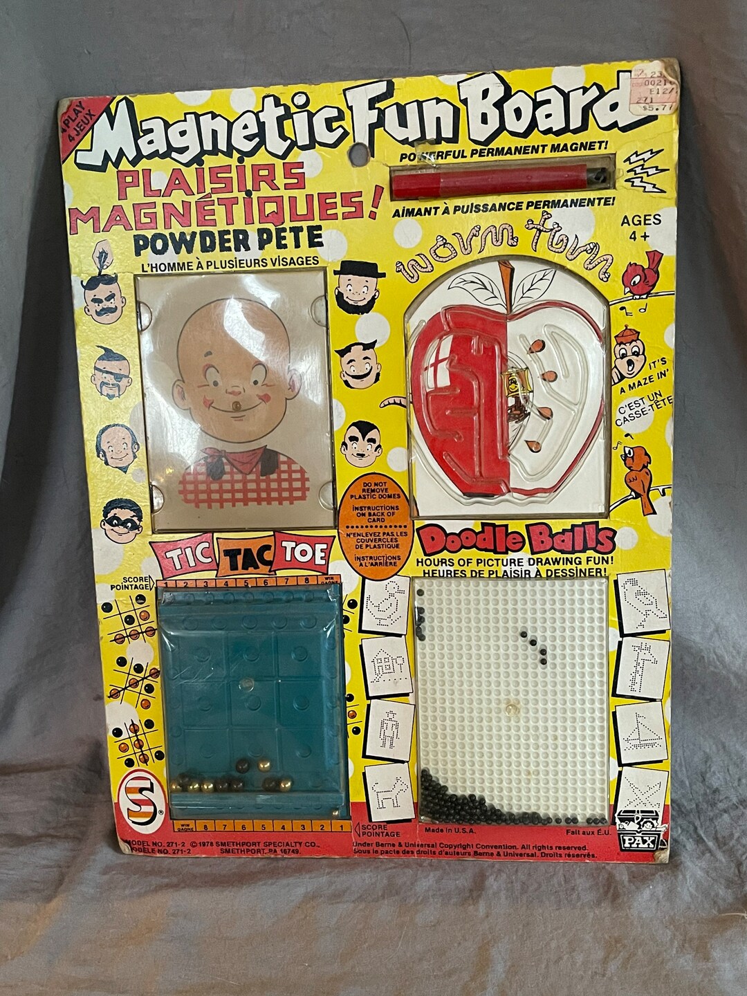 Puzzle MB Science Fiction 200 Pièces - Vintage 1978, Neuf