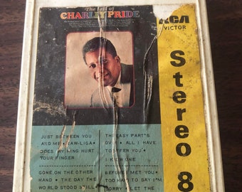 Charlie Pride 8 track tape