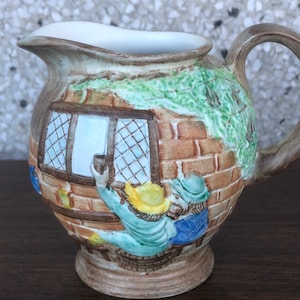 Tavern vintage pitcher Burslem England  by H.J. Wood