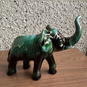 Blue Mountain Pottery Elephant - Etsy Blue Mountain Pottery Elephant - Etsy