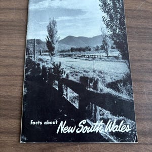 Vintage New South Wales booklet