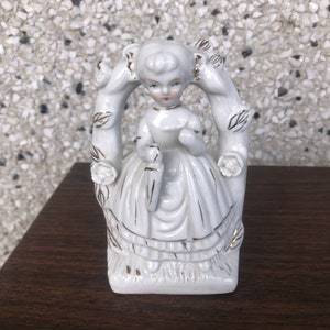 Vintage ceramic girl
