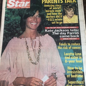 Star magazine 1978 Kate Jackson on Farrah Fawcett