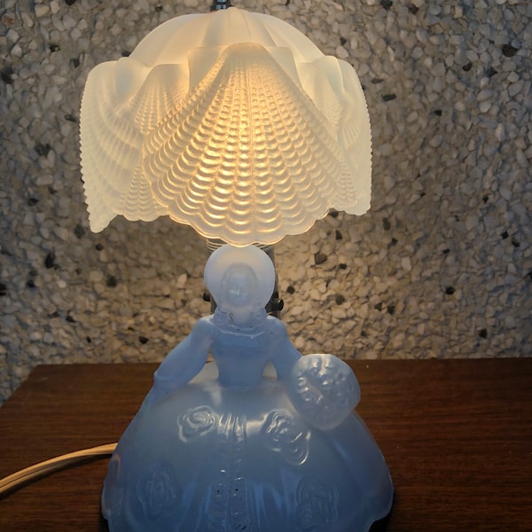 Depression Era Southern Belle boudoir lamp