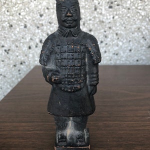 Vintage Chinese terracotta warrior