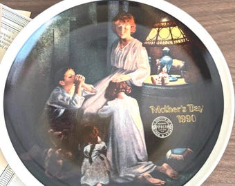 Grandma's Garden - Wonder of Childhood Collector Plate - Art by