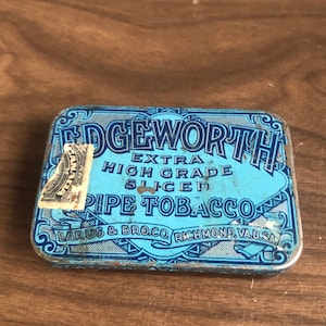 vintage Edgeworth pipe tobacco tin