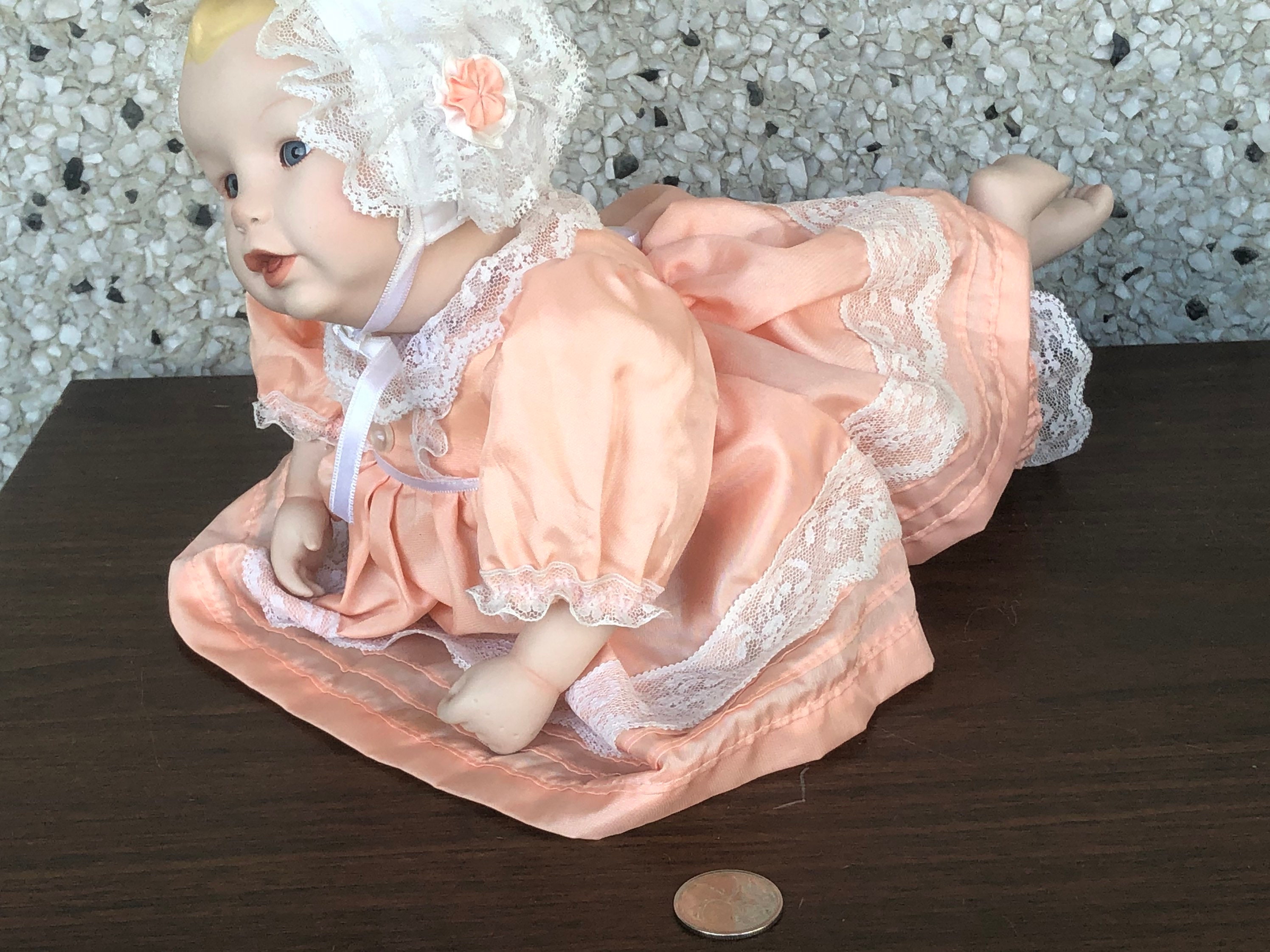 Vintage large 12” Yolanda bello porcelain doll