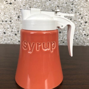 Bienenhaus Koralle rosa Sirup Keramik Spender